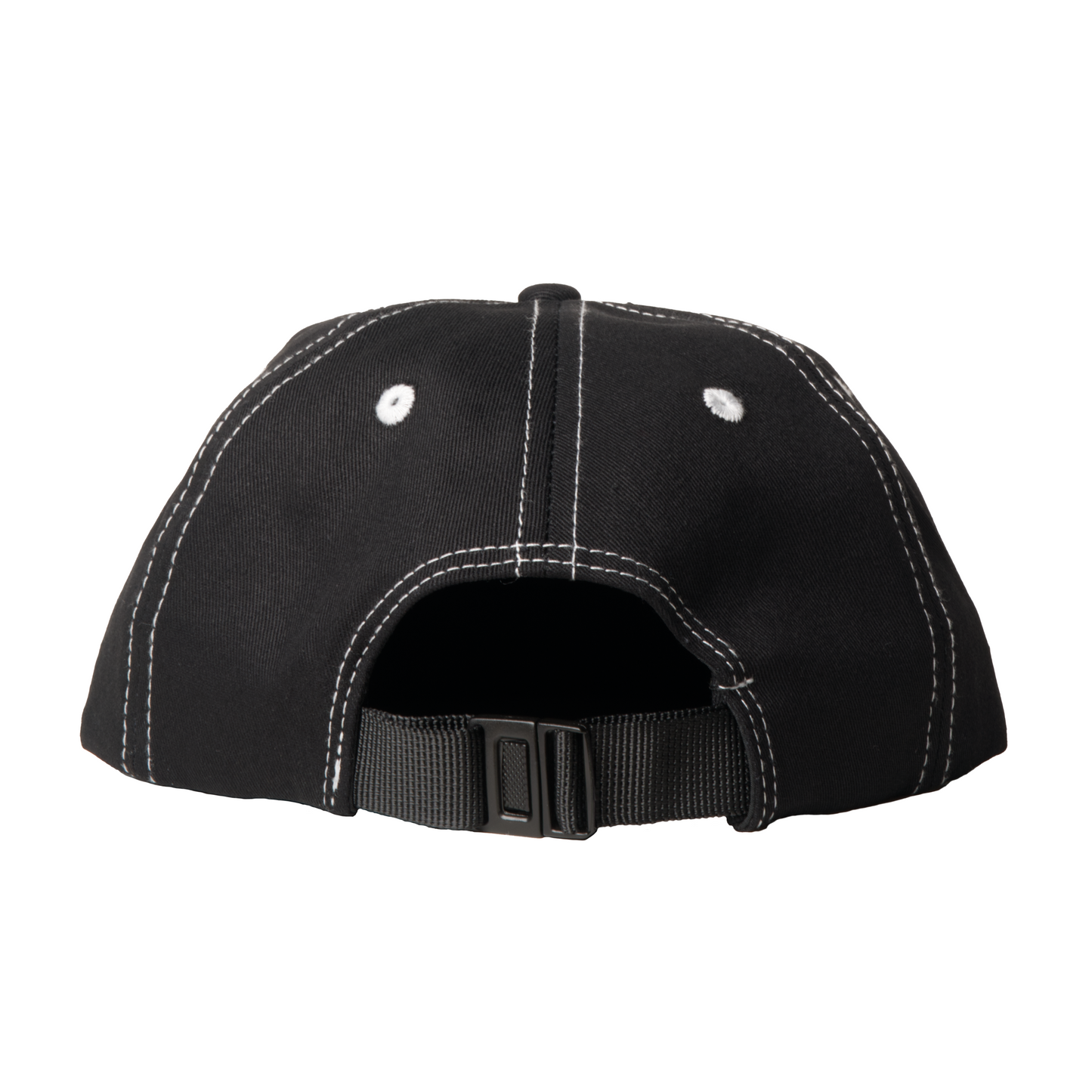 Short Brim Logo Cap (Black)