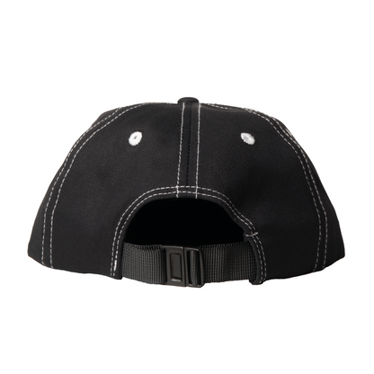 Short Brim Logo Cap (Black)